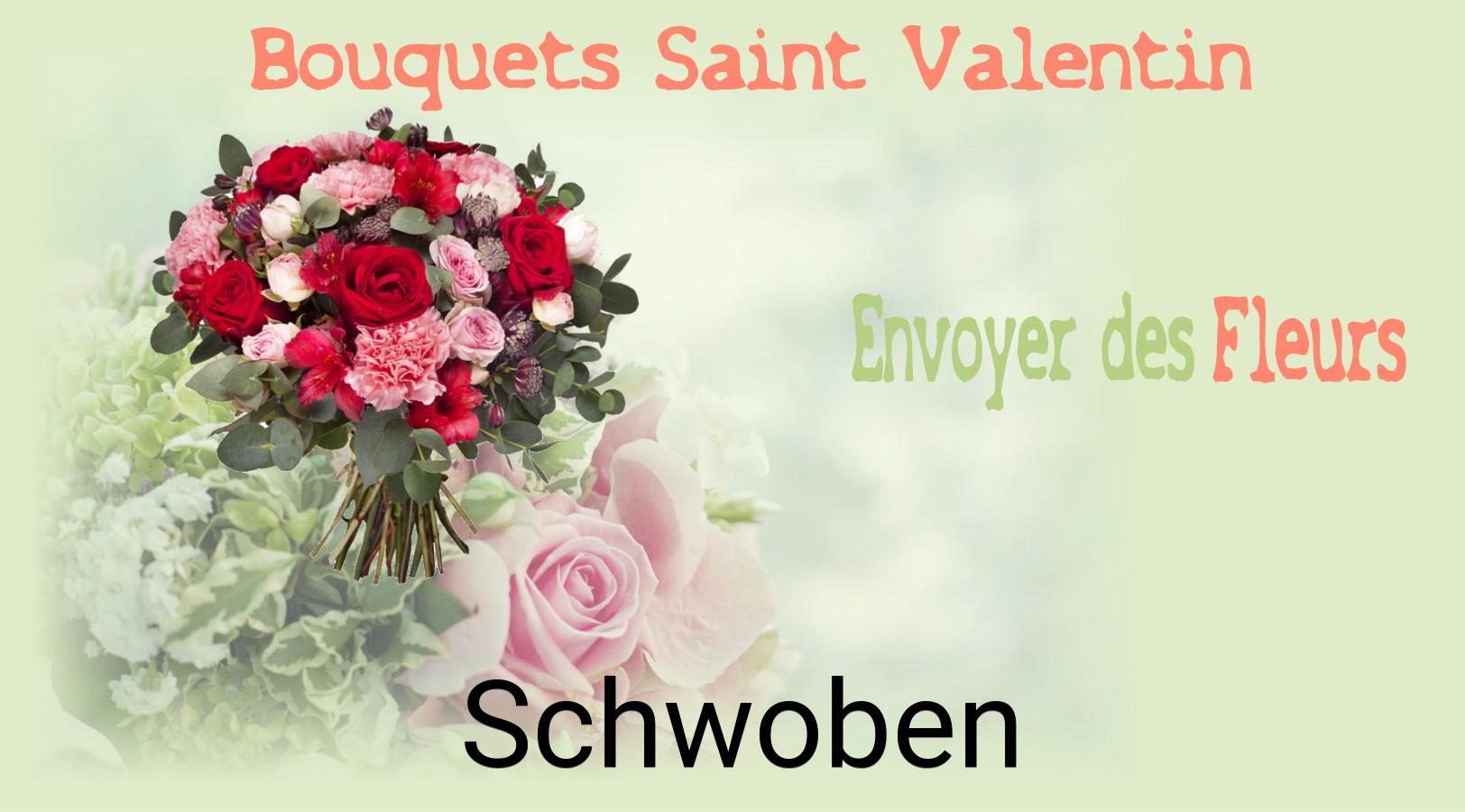 Roses de Saint-Valentin livrées à Schwoben